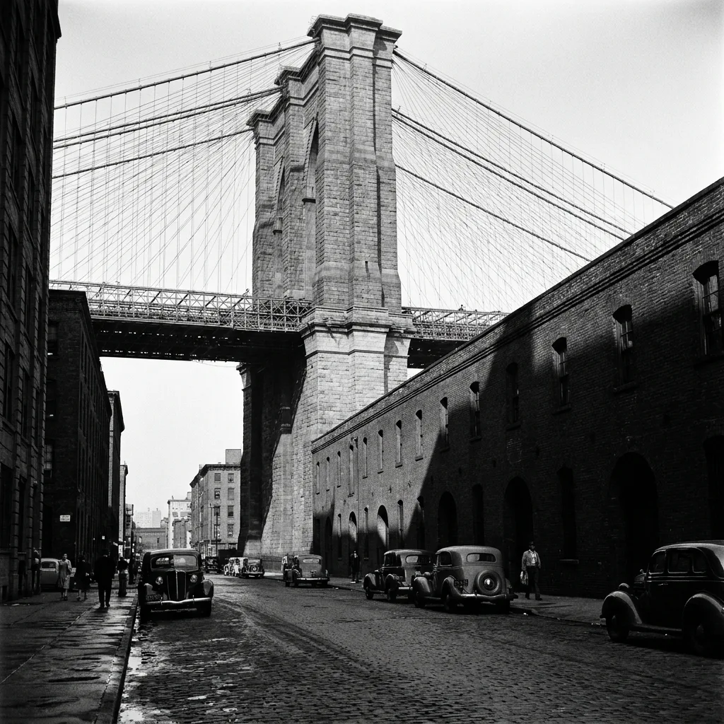 Manhattan Bridge from Brooklyn