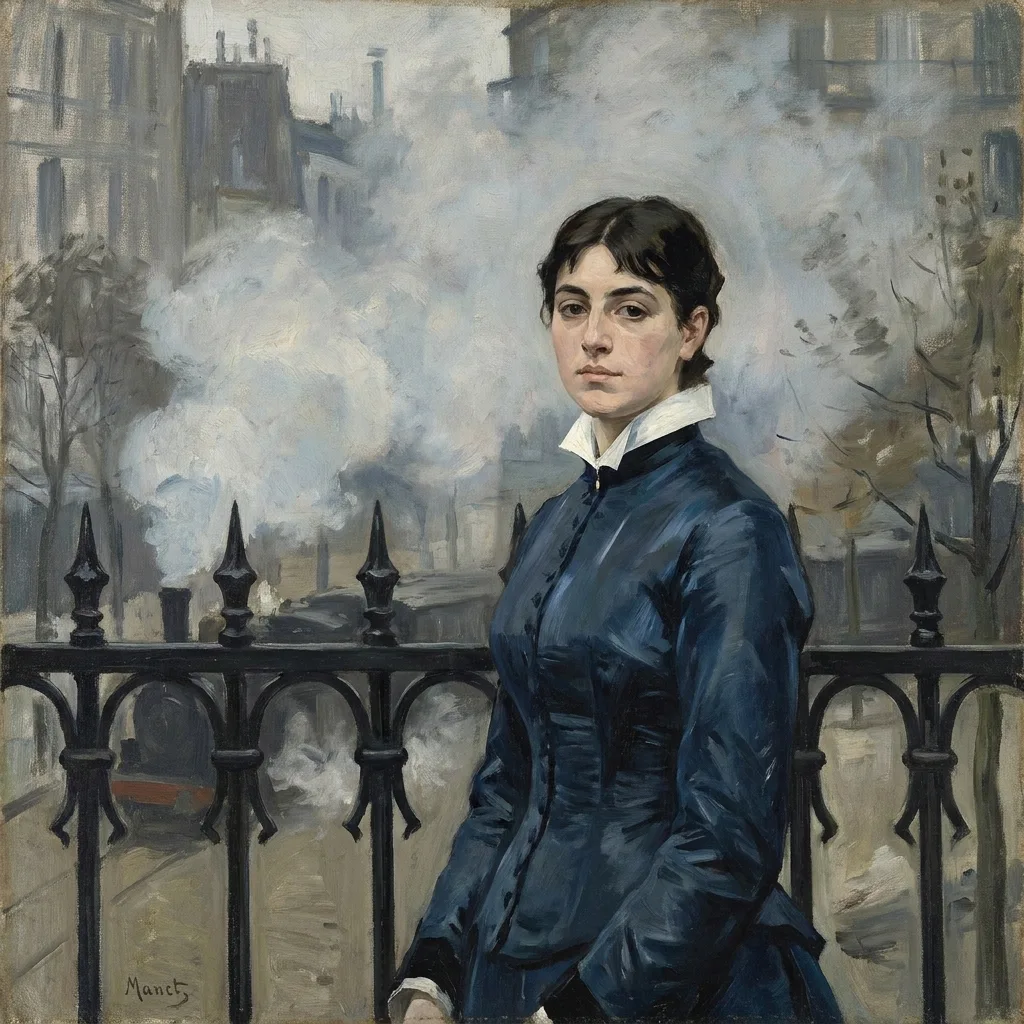 Woman at the Iron Railing
